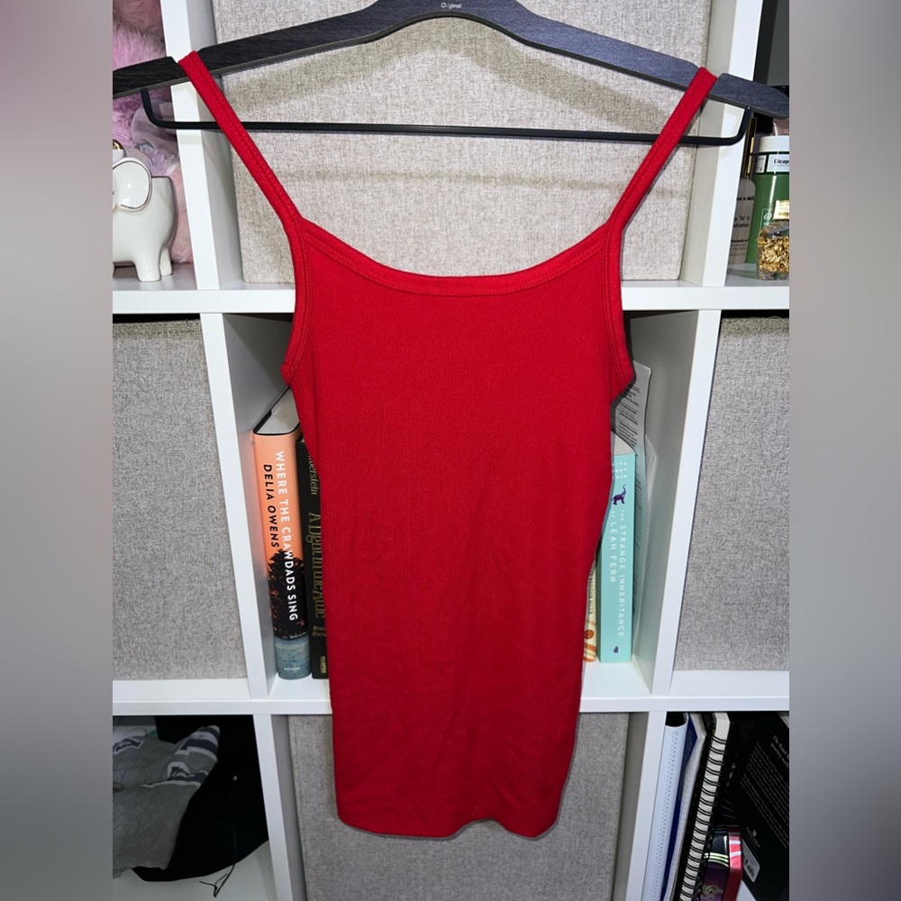 No Boundaries ribbed tank top